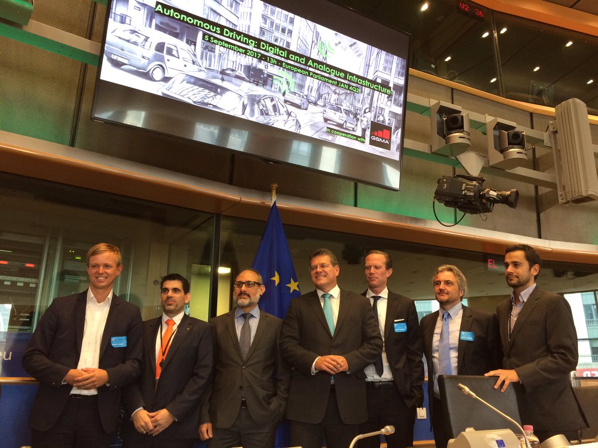 MarosSefcovic's tweet photo. Thanks @IsmailErtug @EP_Transport for inspiring discussion #AutonomousVehicles #DrivingFuture. My speech in full https://t.co/0X6AhQSKJt https://t.co/gOvF8ErEs8