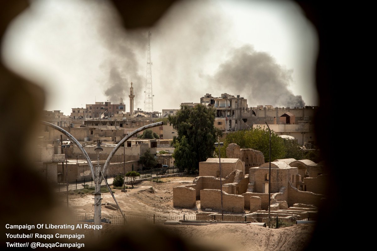 raqqacampaign's tweet photo. SDF forces managed to liberate the field hospital in Mansour district in the eastern side of Raqqa,in addition to destroying about 250 mines https://t.co/cb6iRW3ZSq