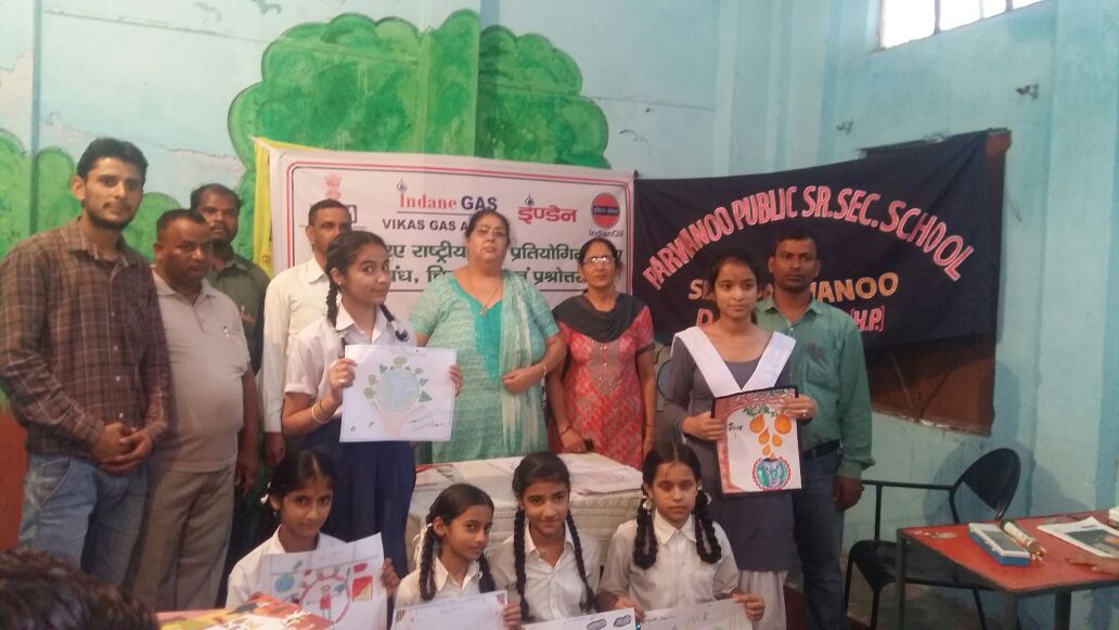 ioclhp's tweet photo. Painting competition for children was organised at schools by HP based LPG distributors to promote #SaveEnergy campaign.#SaveFuelSaveEarth https://t.co/FtFaU5dyh7
