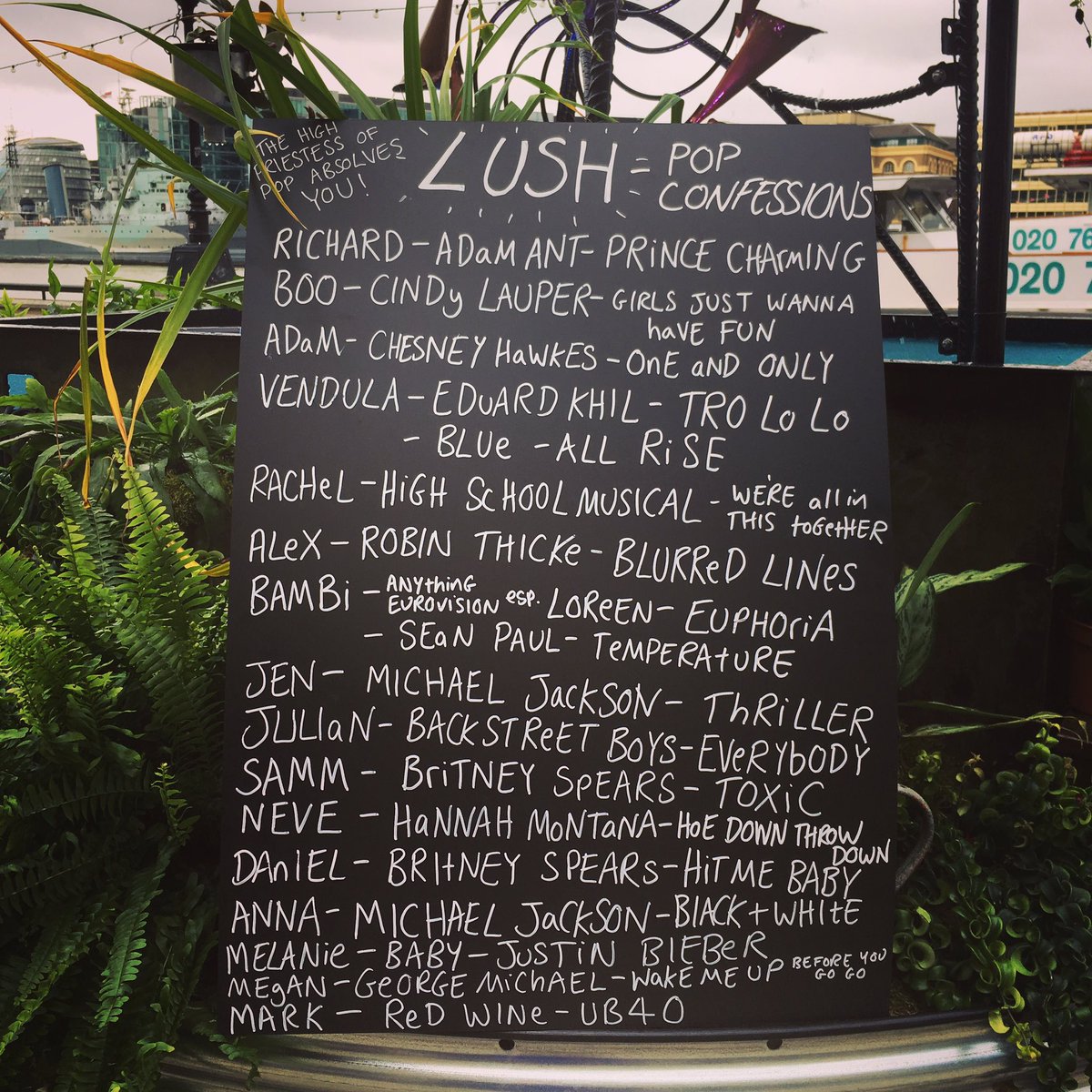 thegobbledegook's tweet photo. Team LUSH's Pop Confessions #creativeshowcase YOU ARE ALL ABSOLVED @LushLifeEN @LushLtd #lushcreativeshowcase #disruptionandjoy https://t.co/rvCqGMnAjn