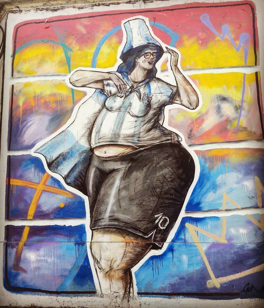 TinchoG87's tweet image. Campeona del Mundo. #Mural de #Guinet en #Salta, #Argentina.
#art #arte #streetart #wallporn #artecallejero #insta… ift.tt/2wEp4Cu