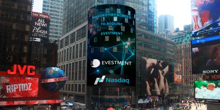 NasdaqExchange's tweet photo. .@Nasdaq agrees to acquire @eVestment! Learn more: https://t.co/0VWuugmU8O #Fintech #Alts $NDAQ https://t.co/sQ3FjWHJzV