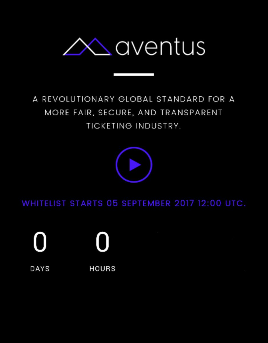 BUY NOW... ICO $Aventus (AVT)
Send Ethereum to the address
0x56ddcf7fc4ba51ea0eff208a9a19a91c26f9d404
#AVT $AVT #AVENTUS $ICO $BTC $ETH #ICO
