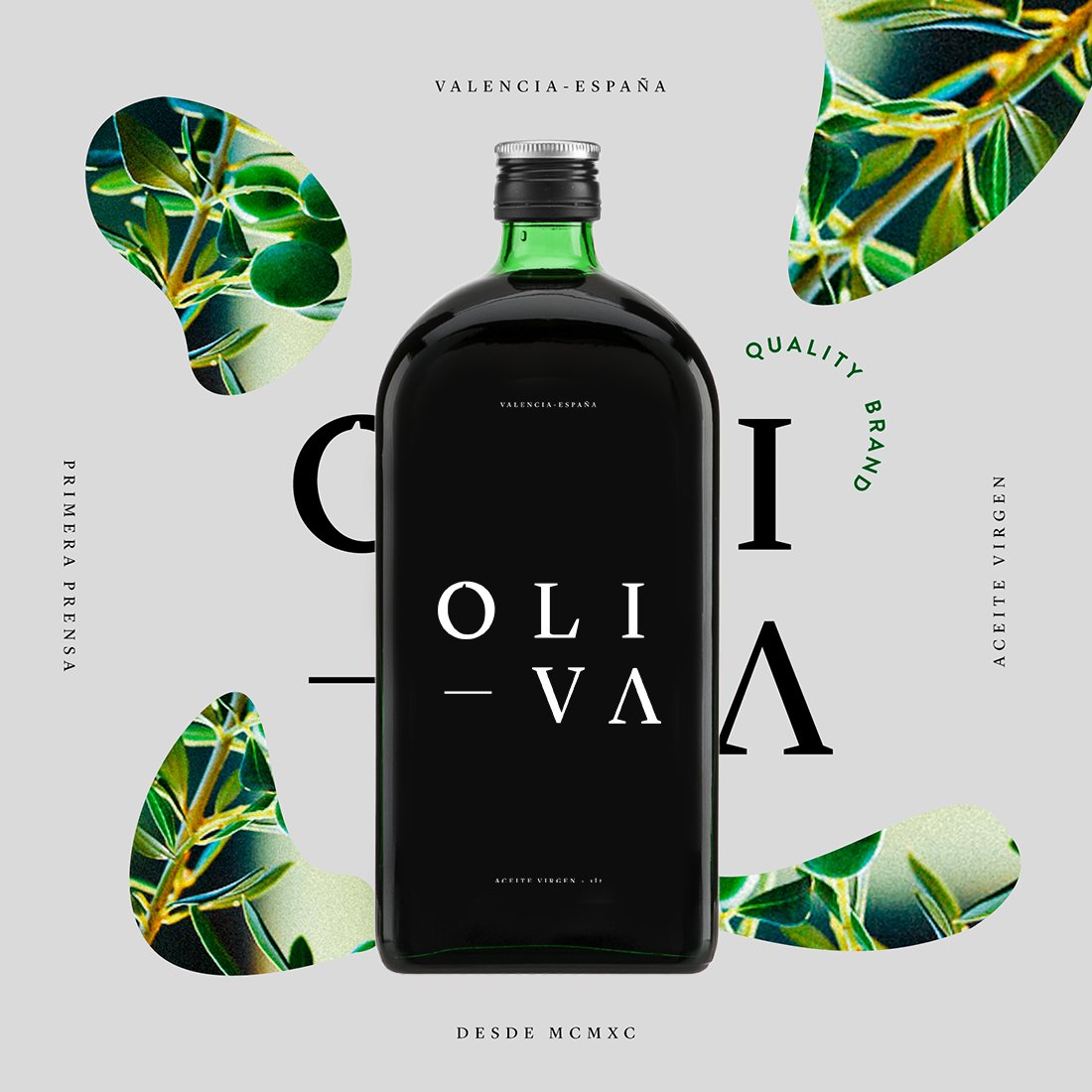 Reimaginando el aceite de oliva valenciano. 
#Branding by <a href="/AtherStudio/">Äther Studio</a>
Full project: atherstudio.com/gallery/oli-va/