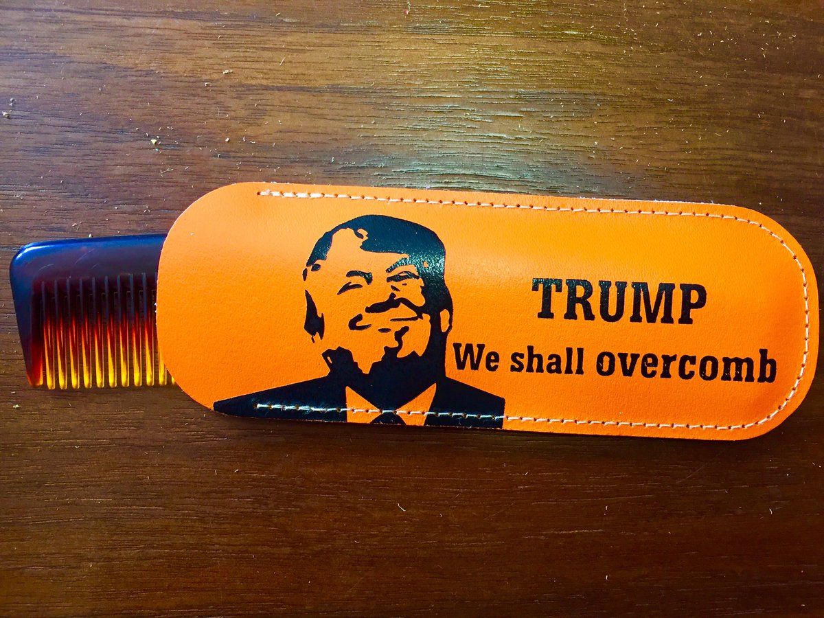 voiceoveremmy's tweet photo. Ha! Couldn't resist a giggle whilst buying my stationery today! Available in lovely @bartrumsandco stationers, #Hayonwye #bartrums #Trump https://t.co/0jpDHWuv49