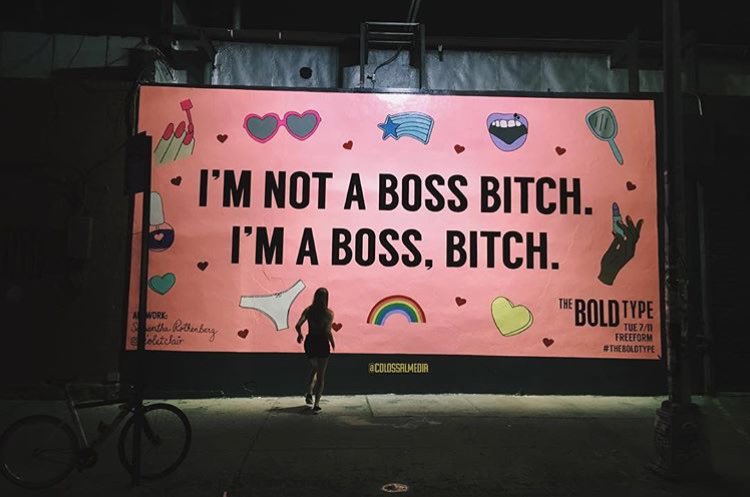 thefilmybabe's tweet photo. DAS RIGHT. 💪🏽💜✨

{ via @TheBoldTypeTV } https://t.co/BNDadAuqVI