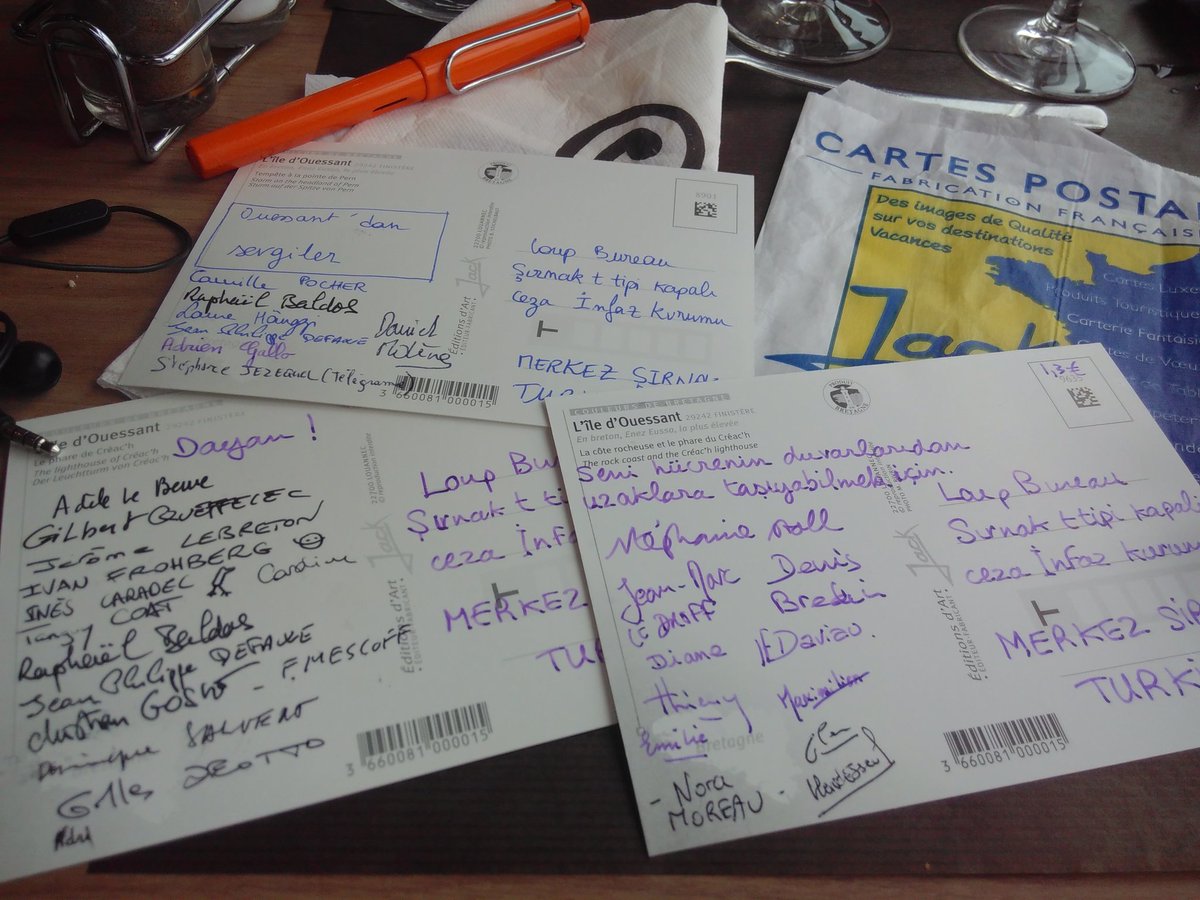 StollSteph's tweet photo. #FreeLoupTurkey
#Postcard4Freedom
Bons baisers d'Ouessant https://t.co/d4fodduTyi