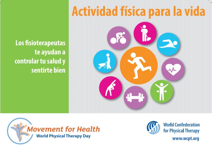 medical_steps's tweet photo. El próximo viernes 8 de septiembre es el día mundial del fisioterapeuta. Aprovechamos la ocasión para promocionar la actividad física. https://t.co/LuxcULu4Io