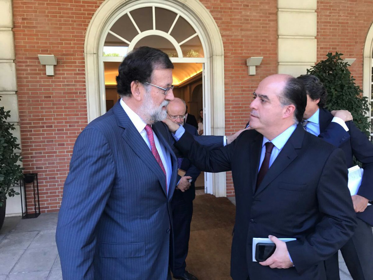 JulioBorges's tweet photo. Recibimos respaldo del Gobierno Español al pueblo de #Venezuela y su compromiso con la democracia, libertad y progreso en nuestro país https://t.co/Pc4iHgE5Ox