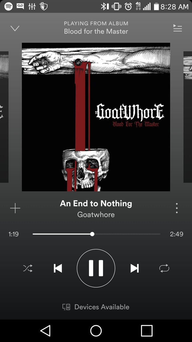 Good morning fellow headbangers.