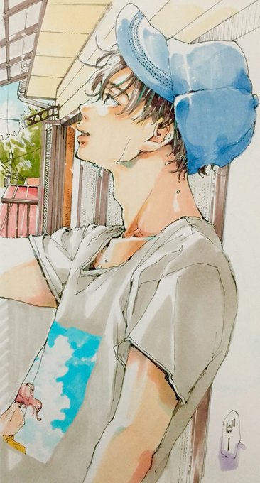 「帽子 Tシャツ」のTwitter画像/イラスト(古い順)