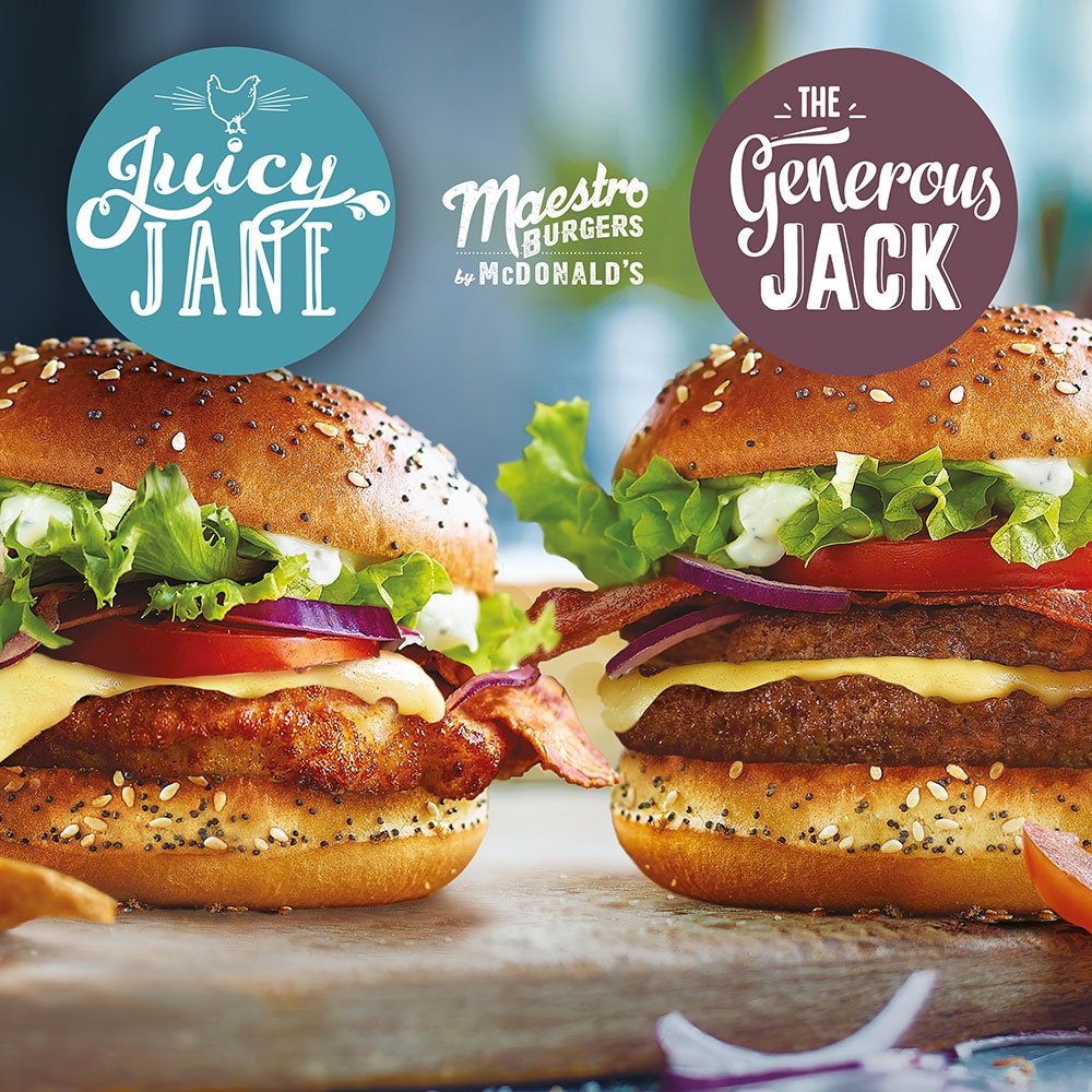 TamaraBekcic's tweet photo. Od juče su s nama #JuicyJane i #GenerousJack novi premium burgeri u Meku #Maestro #McDonalds https://t.co/Fk9XZsFQOh