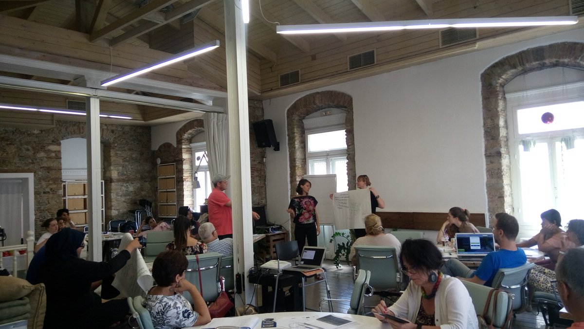 DiMiOrganic's tweet photo. During the #Social & #Creative #Enterprise #Training during the #Cross #Network #Activities of the @AnnaLindh #DialogueInAction https://t.co/hxhF723UrD