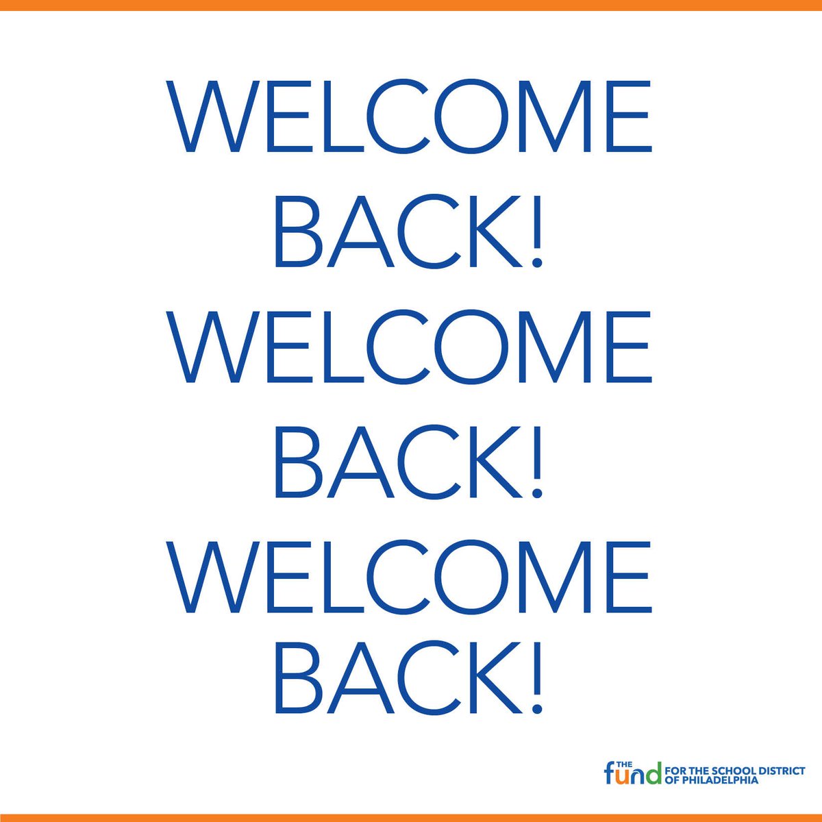 fundPHLschools's tweet photo. Singing "welcome back" to all our children returning to @PHLschools #PhlED #backtoschool2017 #SupportOurSchools https://t.co/RHD26r4Vh9