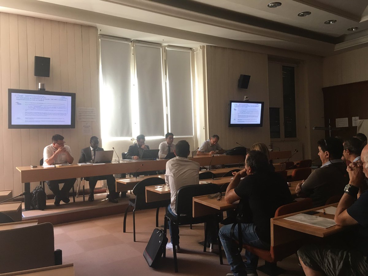 ABrouquier's tweet image. Présence du @S2ICF à la réunion d'info du @csaudiovisuel sur la libération de la bande des 700MHz dans la nuit du 2 au 3 oct. à Marseille