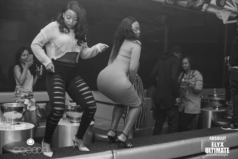 TabooGroupSA's tweet photo. #TGSA Looking back at the feminine game last week Wednesday. What a lot for a midweek switch up @Cocoonloungejhb https://t.co/SbgcbYb0Ws