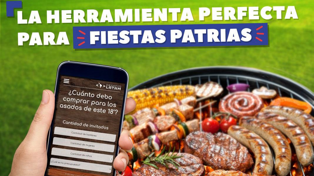 nacioncl's tweet image. #FiestasPatriasConLaNación Calcula tu asado: La plataforma que te facilitará las compras durante estas fiestas bit.ly/2w2wOwq