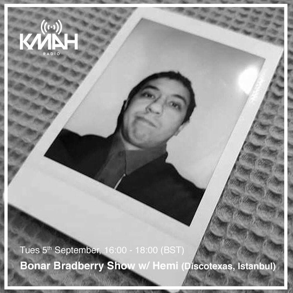 Bonar Bradberry (@bonarbradberry) on Twitter photo Back on air <a href="/KMAHRadio/">KMAH Radio</a> with Lots of fresh music and a great mix from Hemi , all the way from Istanbul. 4-6pm (BST) Back on air <a href="/KMAHRadio/">KMAH Radio</a> with Lots of fresh music and a great mix from Hemi , all the way from Istanbul. 4-6pm (BST)