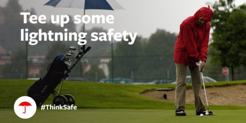 bsshirt's tweet image. Learn what you should do if lightning strikes when you’re on a golf course: tkpl.us/9f77c #ThinkSafe