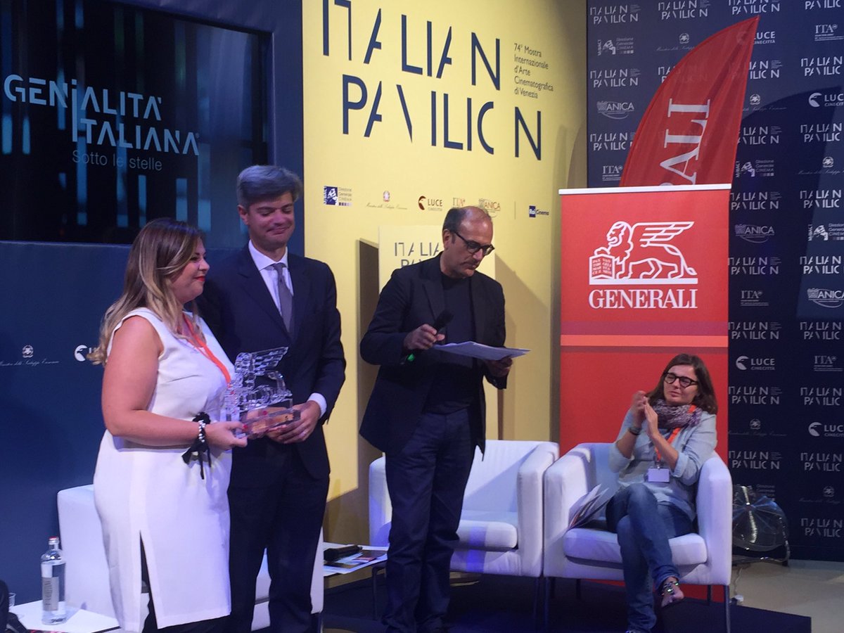 GeneraliItalia's tweet photo. #Intendime l'idea #geniale che permette alle persone sorde di essere più sicure e indipendenti. #genialita #venezia74 #BiennaleCinema2017 https://t.co/4uIQN1suju