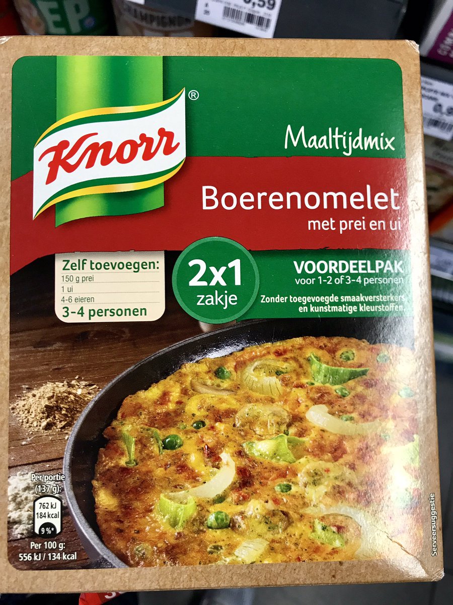 mariekebaan's tweet photo. We hebben er weer een: Boerenomelet met prei en ui. Zelf toevoegen: ei, prei en ui. https://t.co/RbsttMhkG8