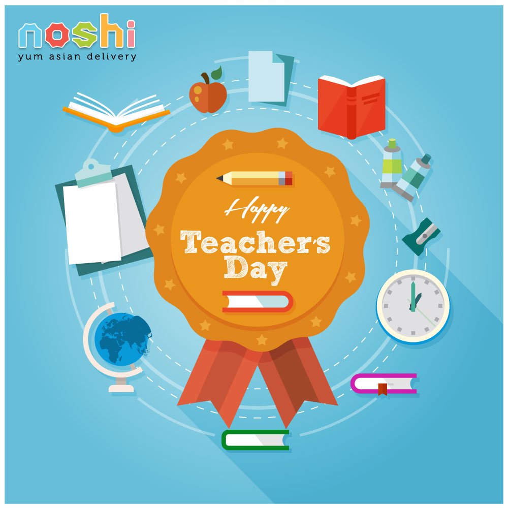 #HappyTeachersDay to all our mentors!

#noshidelivery #teachersdayindia