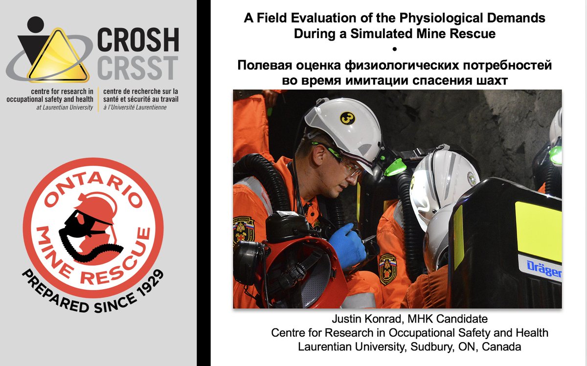 CROSH_CRSST's tweet photo. Sharing results in Russia today at #IMRB2017 from his MHK #research in #minerescue w/ @sandradorman1 @CROSH_CRSST is @justinkonrad5! https://t.co/31EolmhQyW