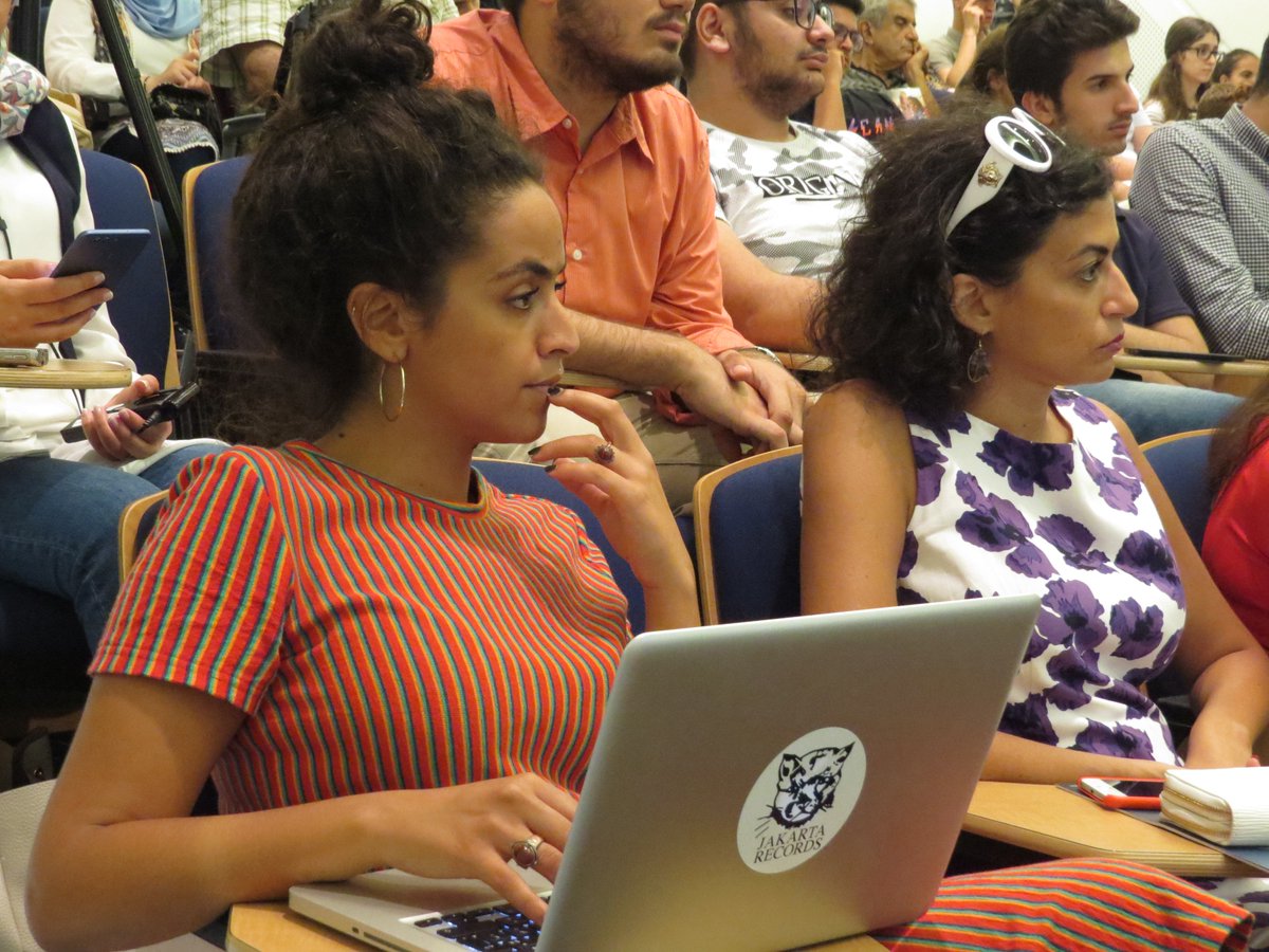 ifi_aub's tweet photo. أيمن مهنا في جلسة نقاش حول الديمقراطية وحقوق الإنسان في العصر الرقمي:"أصبحنا نعيش في عالم ما بعد الحرية"
@AymanMhanna @SK_Eyes #tech4freedom https://t.co/icN7DP77U4