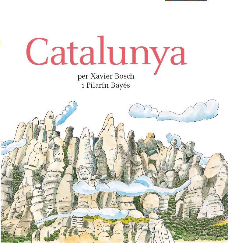 borges1896's tweet photo. Emporta't Catalunya a casa amb el llibre de @xavierbosch, il·lustrat per la nostra Pilarín Bayés i patrocinat per Borges. #AllòBoQueEnsUneix https://t.co/8NMIfgVz78
