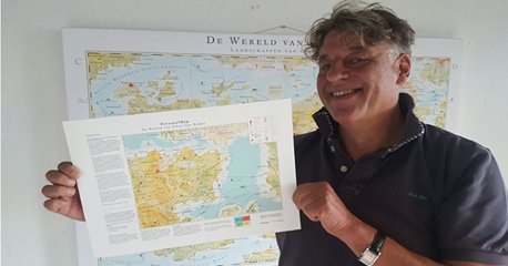 MapsTellNL's tweet photo. Kijk @Srompa7 eens blij zijn met zijn nieuwe #PersonalMap! https://t.co/iPitZE8DDk