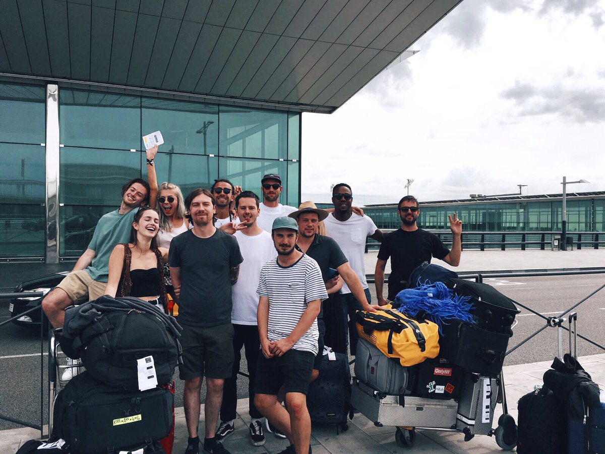 alexcribbs's tweet photo. Wrapped on the latest one! 3 days, 3 countries and the best cast &amp; crew 🤙🏼🌊 https://t.co/6WMN7z1hPl