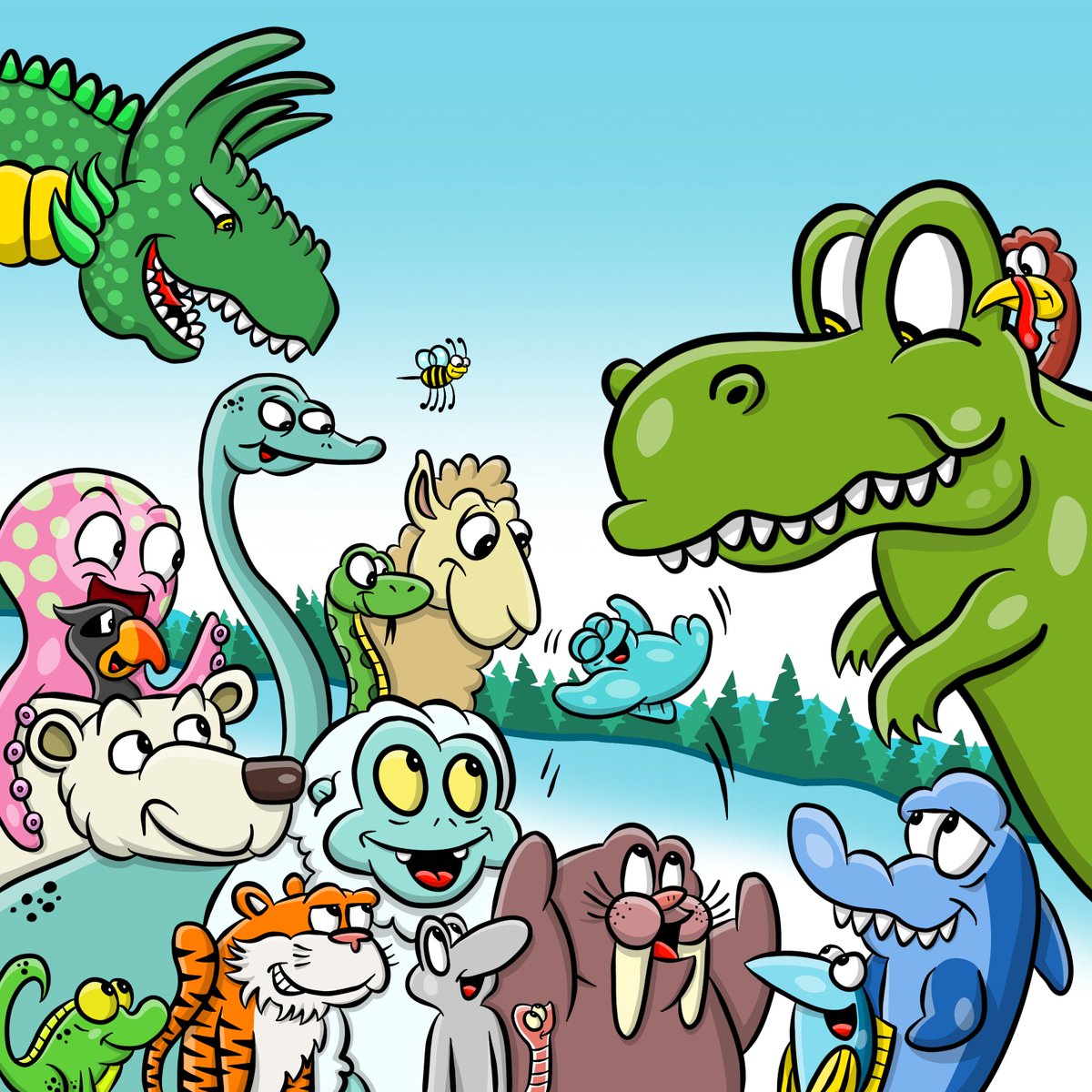 WhiskersAndHop's tweet image. Today is our 3rd #anniversary! 😍

It has been exactly three years today since @markbredius drew us for the very first time. 😎