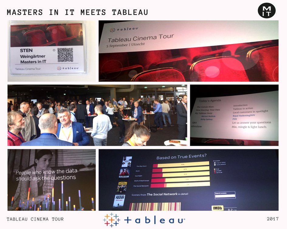 mastersinitbv's tweet photo. Vandaag aanwezig bij de #tableaucinematour in #Utrecht #data #businessintelligence @tableau https://t.co/RLsB3CTZEx