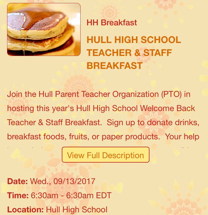 High School Donor/Volunteer Sign Up: signupgenius.com/go/4090b4eabae… <a href="/HullMaPTO/">Hull Ma PTO</a> <a href="/HullHighSchool/">Hull High School</a>