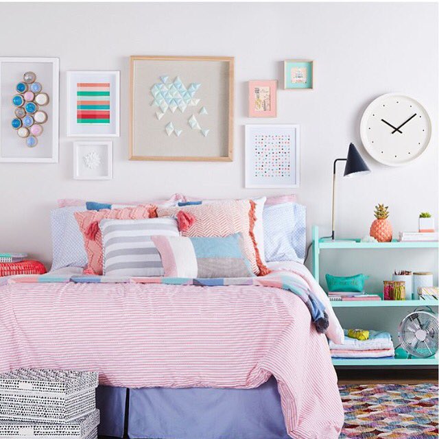 JTandCompanyHQ's tweet photo. DORM LIFE :: Imagine calling this dreamy dorm design by @cat_therrien featuring @homesensecanada home? A+ Catherine!
(photo: @ashleykapp) https://t.co/JXeM6YxEbp