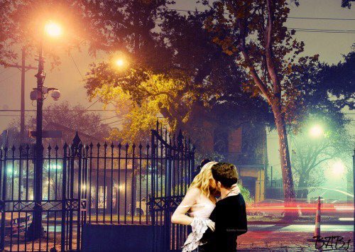 Second day we visited the French Quater and made our way to the market and then end it with a kiss.