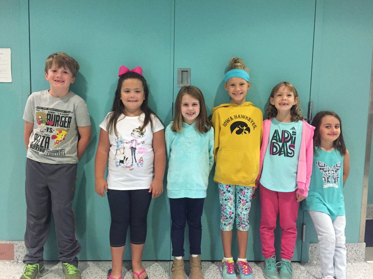 mbschcounselor's tweet photo. Great work to our 2017-2018  #MorrisJays BEST Students of the Week, Week 1! Great job showing Bondurant's BEST! #PBIS @BF_District https://t.co/eD4zLOwnqg