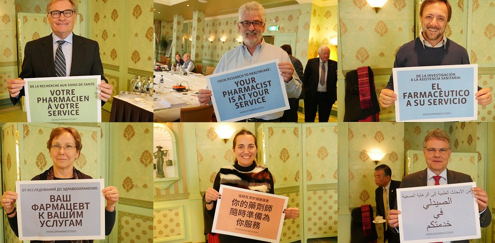 #Pharmacists develop medicines, educate, and provide care in the service of patients and communities. Spread the word on #WPD2017