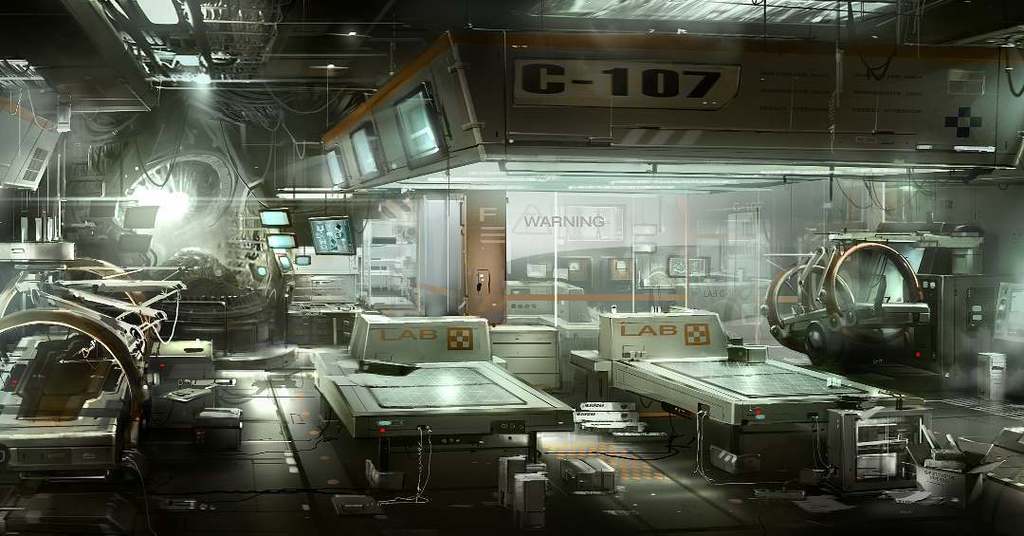 CronicasRoleras's tweet photo. Lab room restricted area: Deus Ex 3 DLC, Gryphart.
#deusex3 #deusex #videogames #cyberpunk #scifi #scifiart #picoโฆ https://t.co/VPeQLYaupX https://t.co/dJyNv0pgQp