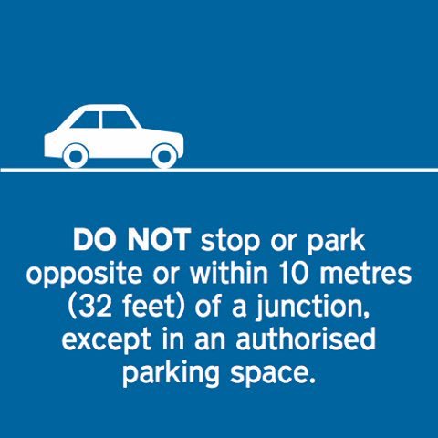 Jointcptraffic's tweet photo. Please note. Do not look for no parking sign near a traffic intersection. https://t.co/SCdk4GGK84
