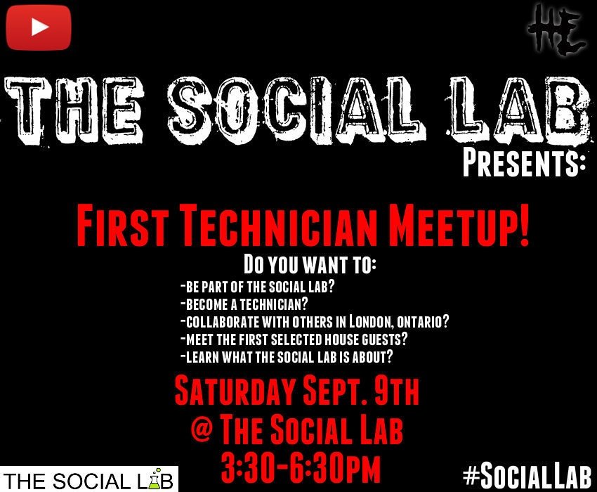 Hung_Experiment's tweet photo. Come Meet The House Guests! 

#SocialLab #YouTube #YouTubeHouse #519ldn #ldnont https://t.co/FfGxqqWYVw