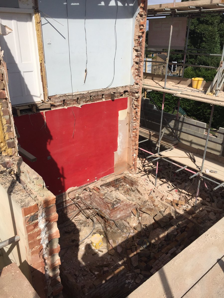 TECBuildLtd's tweet photo. Some of the demolition work happening on a new project #bitmessy https://t.co/scb2VIv5XR