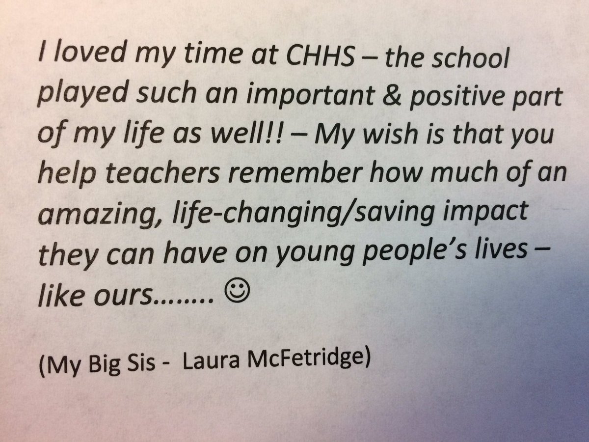 AndrewMcFet's tweet photo. Wishing all my SD76 colleagues a great first day for 2017/2018. Thought I would share this quote from my sister to me. Have an awesome day! https://t.co/IEdzaRijDS