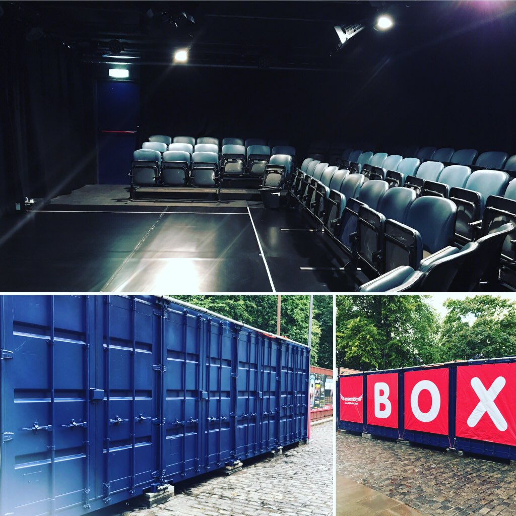 davidsmanson's tweet photo. It's the last week of the Fringe! It's been great so far and been in a really interesting venue... #EdFringe17 #assembly17 https://t.co/KCffsG3te3