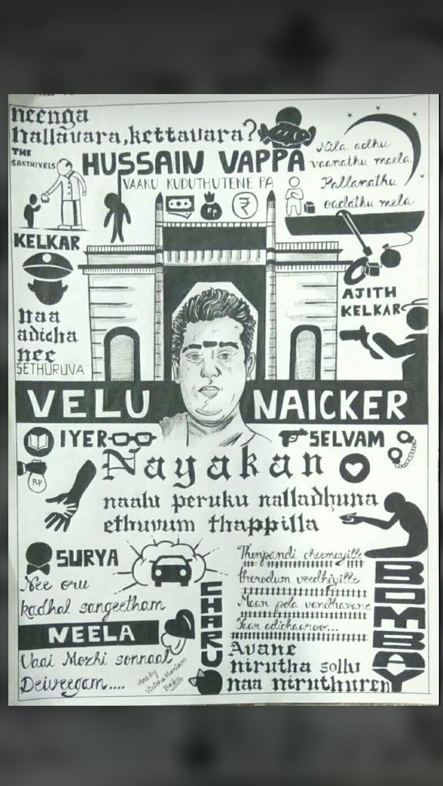 DhwaRak's tweet photo. Engal Andavar Thiru @ikamalhaasan avargalluku... en thozhi @Vinitha1993 yin padaippu..

Nayakan patri (Ulaga)Nayakan idam samarpanam... 😍😍😍 https://t.co/XSaWIDfLTH