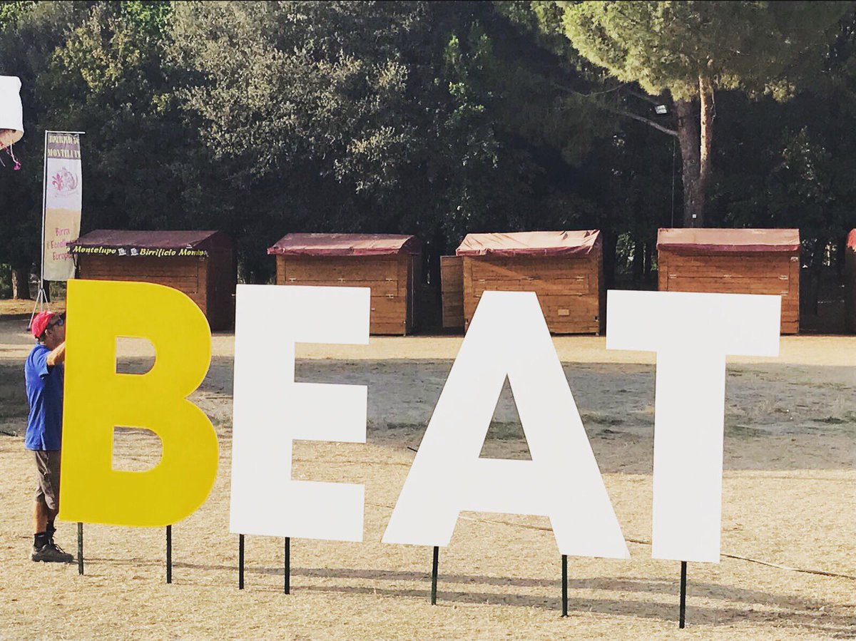 Beat Festival 25.26.27 agosto &amp; 1 settembre! #Beat17 #Empoli #FestivalSeason #streetfood #fun #jumprockarena #beer #mustbethere #cantwait