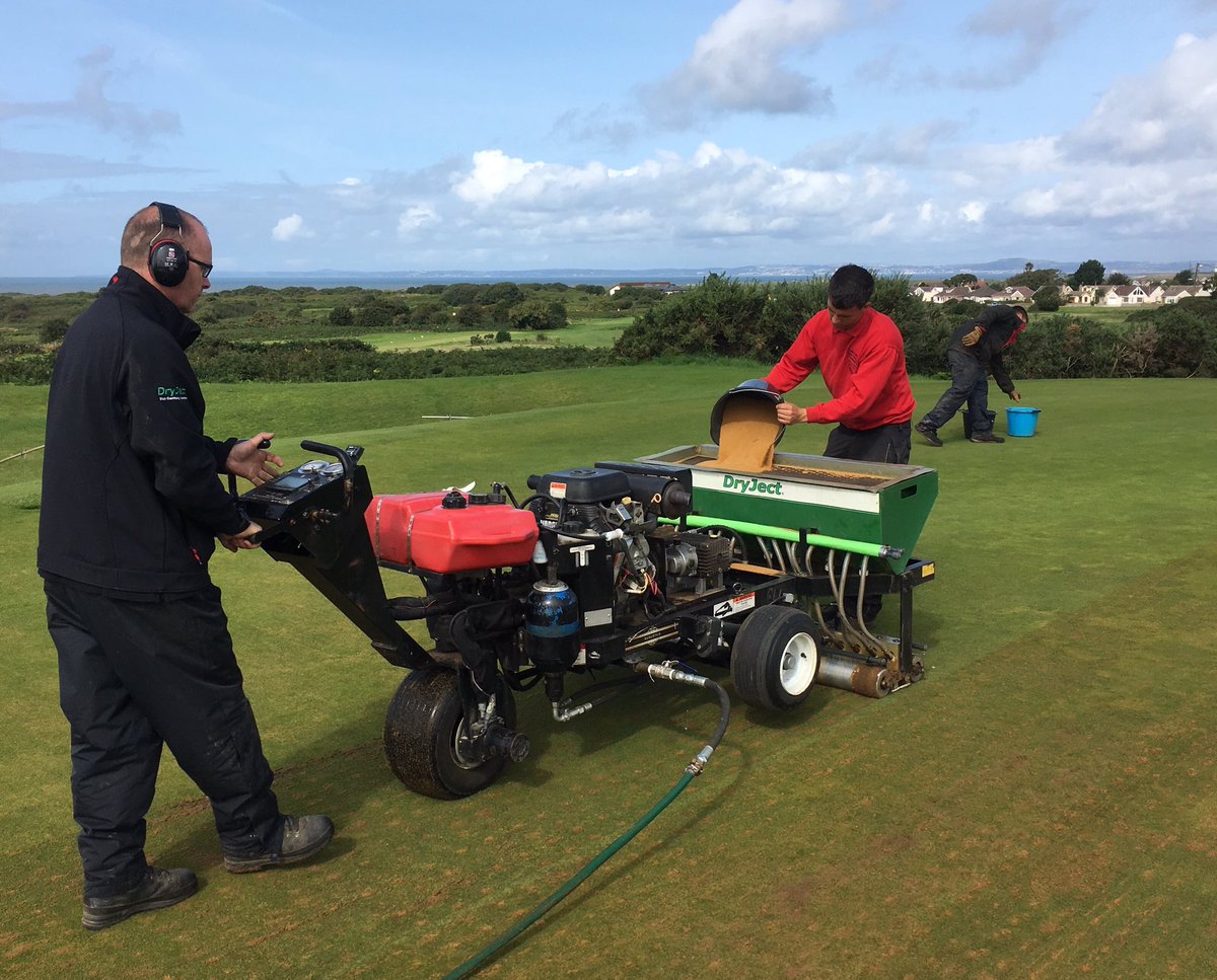 GRHeathland's tweet photo. Another successful Dryject operation at Pyle & Kenfig GC. Thanks to Paul and staff.
#sunshine #oldfriendsmeetup @djuke https://t.co/0kweEFuMzl