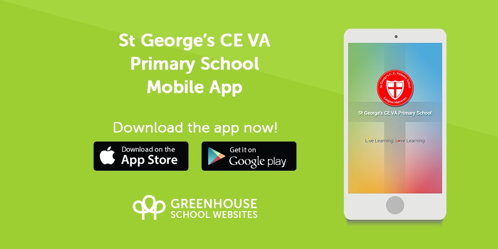 StGLangton's tweet photo. We now have a Mobile App at St George's School - please download and give it a try https://t.co/rpA0d7lzjd