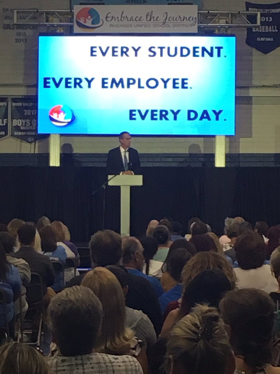 Morning message from our superintendent #EmbraceTheJourney #RUSDLearns #everystudenteveryday