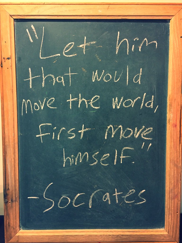 Shimmy Feintuch (@shimmyfeintuch) on Twitter photo #quoteoftheweek on my office blackboard. #quoteoftheweek on my office blackboard.